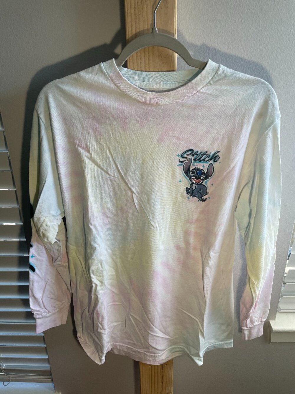 Disney Stitch Tie Dye Long Sleeve